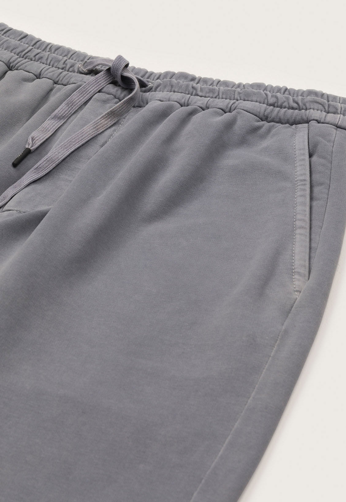 CIRCOLO 1901 - Garment-dyed fleece Sweatpants in Gorgona Grey CN3406