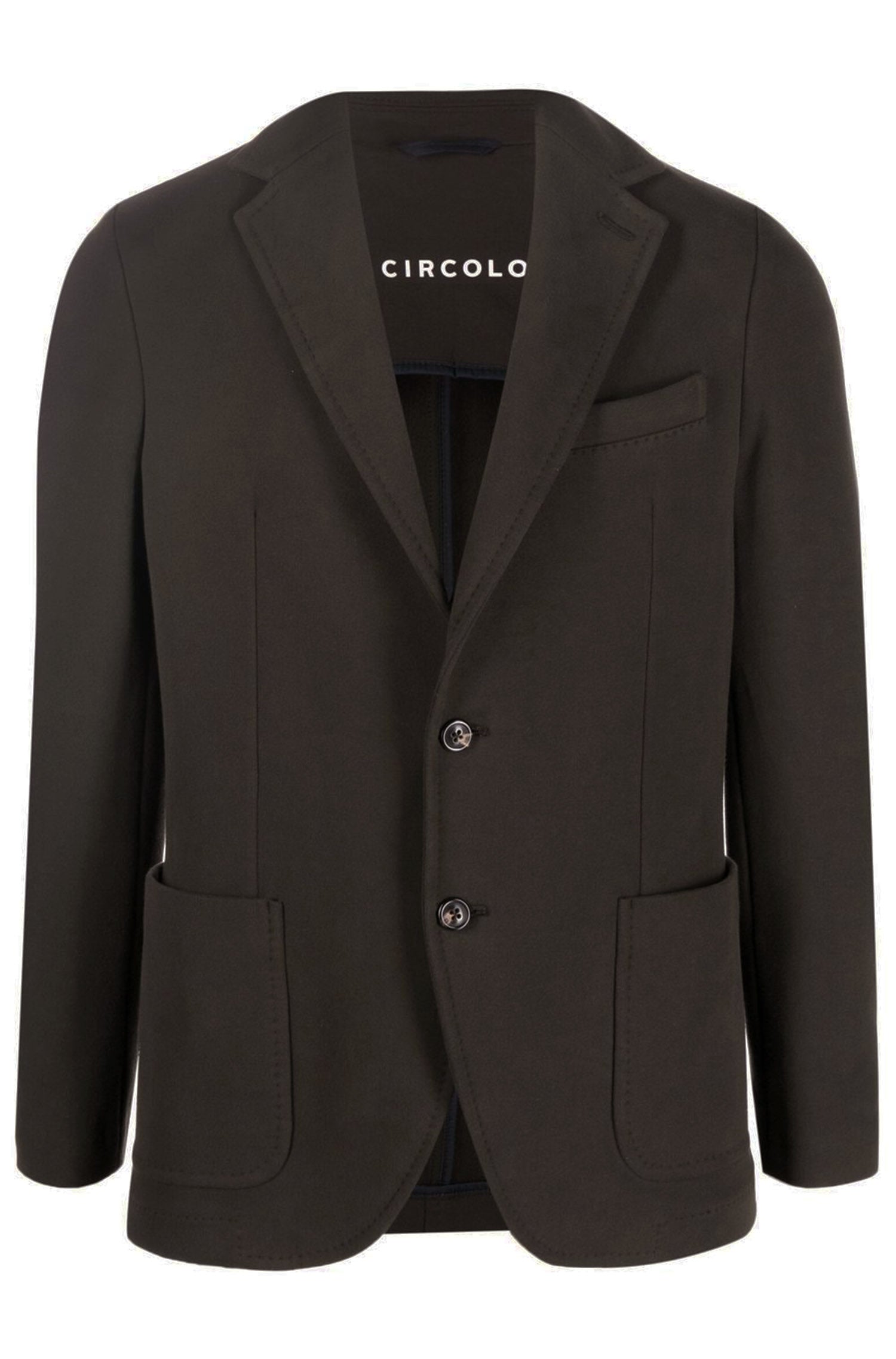 CIRCOLO 1901 - Fleece Touch Casual Blazer in Mole Brown CN3580