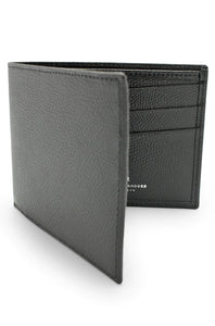 ELLIOT RHODES - COVENT GARDEN Grained Leather Billfold Wallet in Black AC-COV200