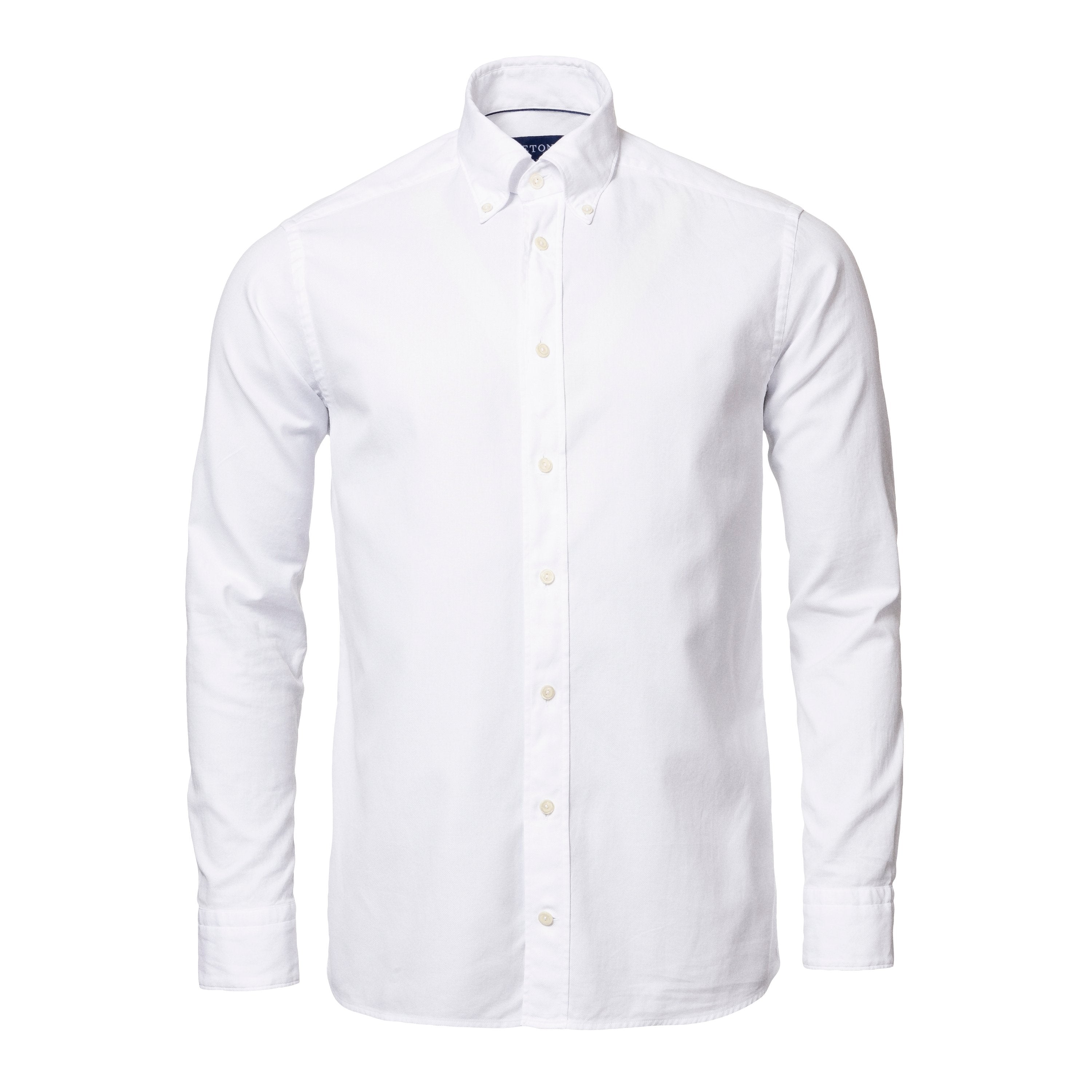 ETON - White CONTEMPORARY FIT Royal Oxford Shirt With Button Down Collar 93755939601