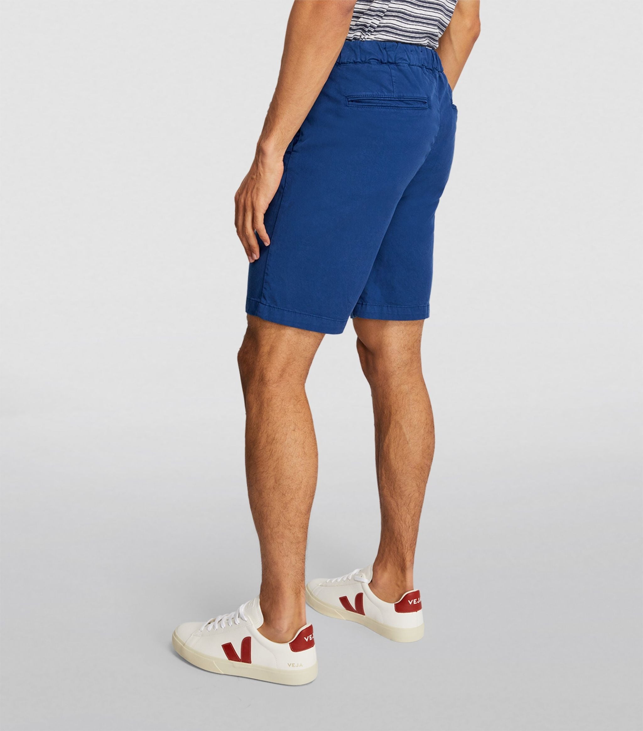 7 FOR ALL MANKIND - Electric Blue Weightless Jogger Shorts JSJSC230EI
