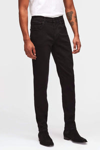7 FOR ALL MANKIND - Slimmy Tapered Luxe Performance Plus Black Jeans JSMXA220BC