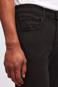 7 FOR ALL MANKIND - Slimmy Tapered Luxe Performance Plus Black Jeans JSMXA220BC