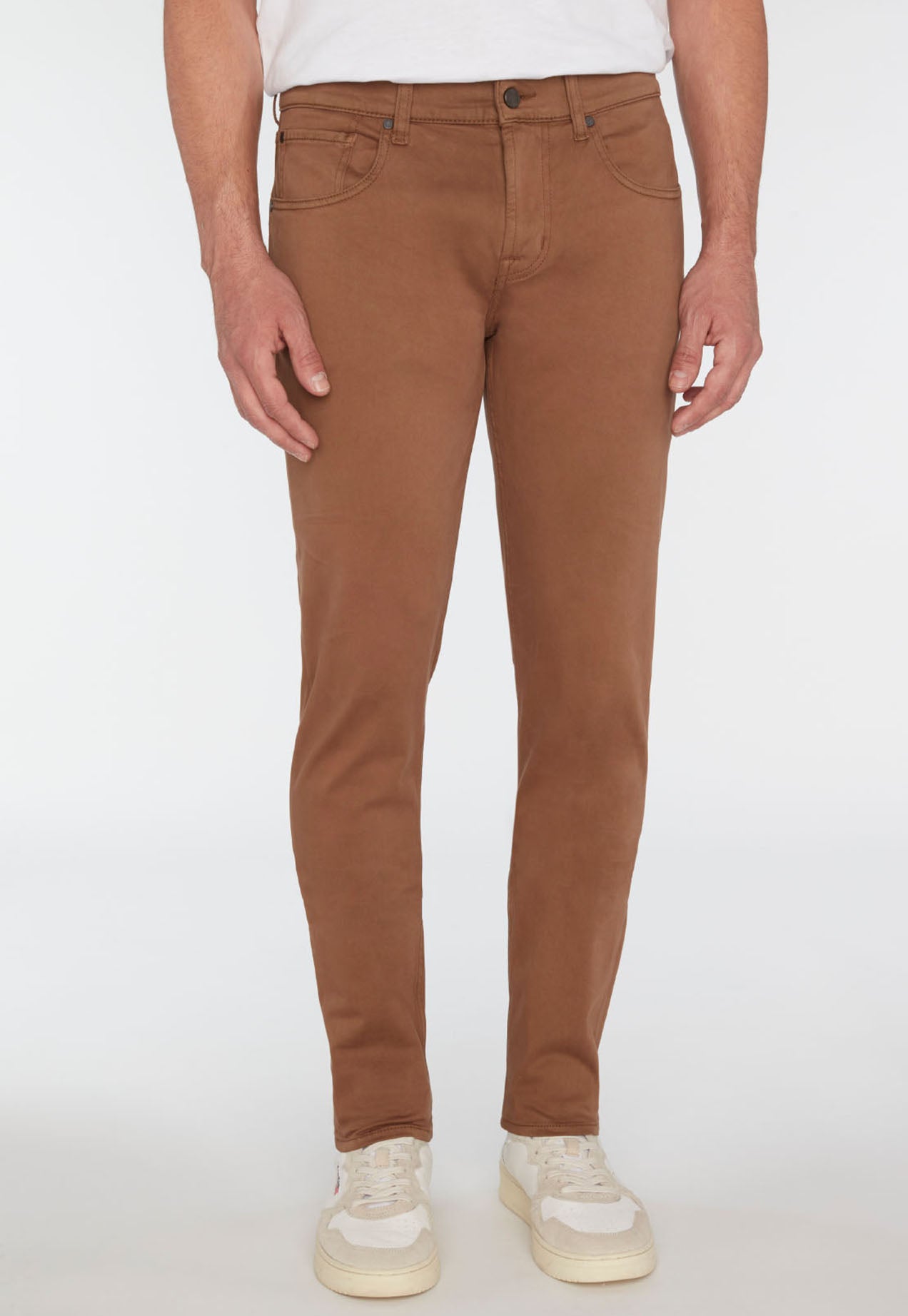 7 FOR ALL MANKIND - SLIMMY TAPERED Luxe Performance Plus Colour In Walnut JSMXV600WN