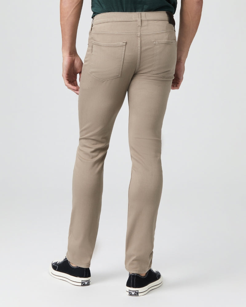 PAIGE - LENNOX - Khaki Sand Beige Denim Slim Fit Jeans M653799-7489