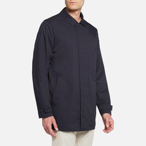 GEOX - EOLO Lightweight Hi-Tech Rain Coat In Sky Captain Blue M3520UT2986F1624