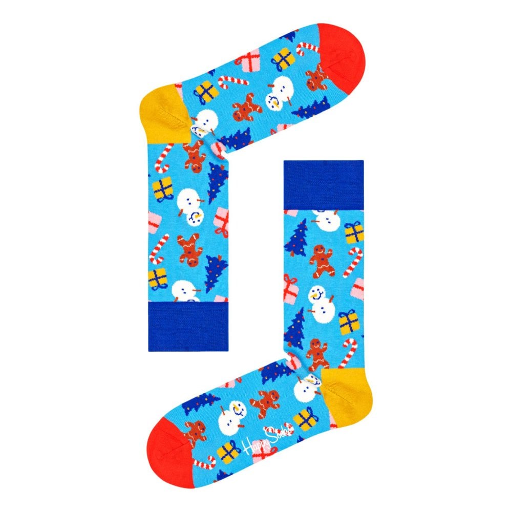 HAPPY SOCKS - 4-Pack Holiday Time Gift Set XHTG09-6300