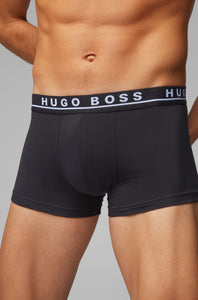 BOSS - Assorted 3-Pack Of Stretch-Cotton Trunks With Logo Waistband 50325403 999